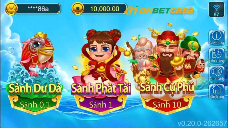 Game tam tiên bắn cá tại Onbet siêu hot